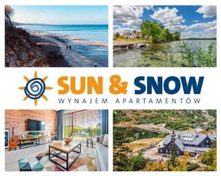 Апартаменты Prywatne Apartamenty Sun & Snow w Ultra Marine Колобжег Апартаменты-студио с видом на море-23